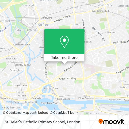 St Helen's Catholic Primary School map