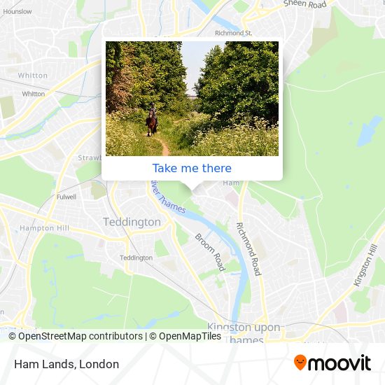 Ham Lands map