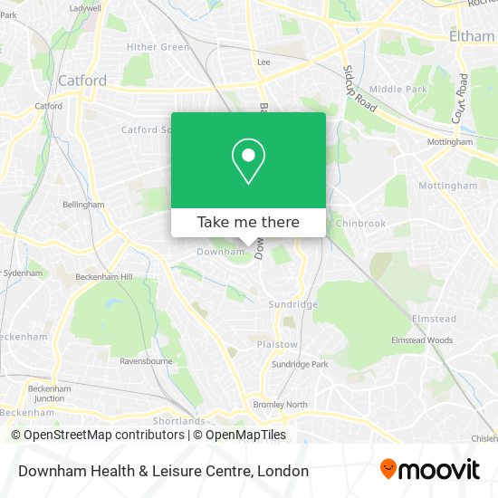 Downham Health & Leisure Centre map