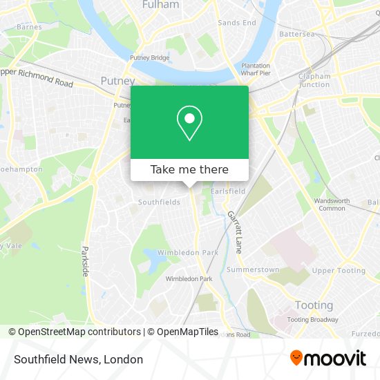 Southfield News map