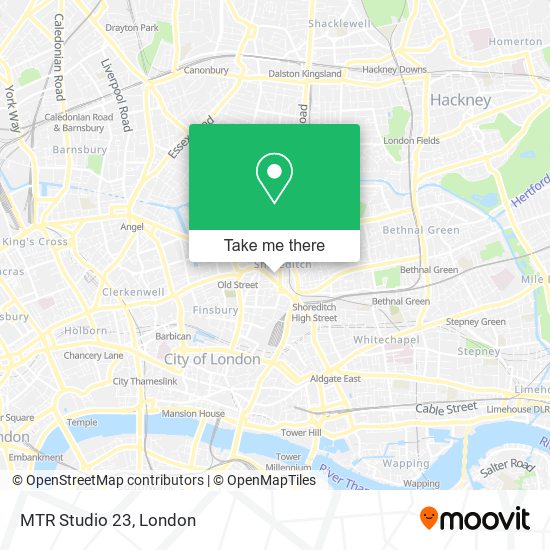 MTR Studio 23 map