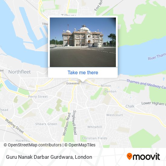 Guru Nanak Darbar Gurdwara map
