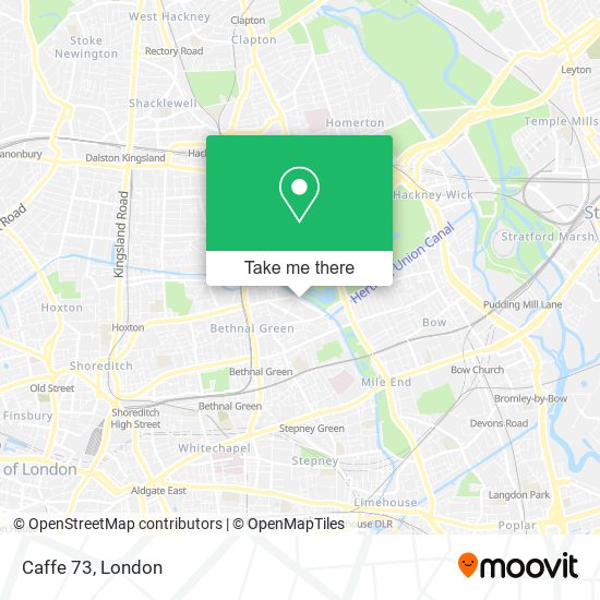 Caffe 73 map