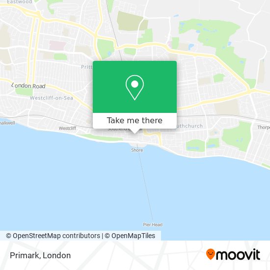 Primark map
