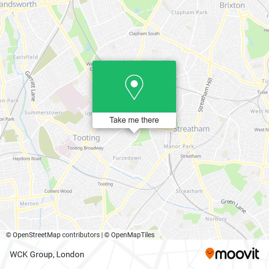 WCK Group map