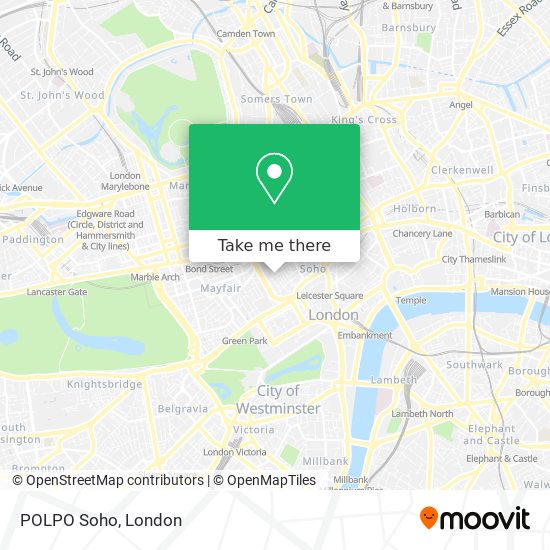 POLPO Soho map