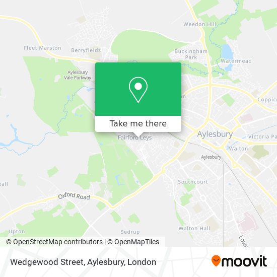 Wedgewood Street, Aylesbury map