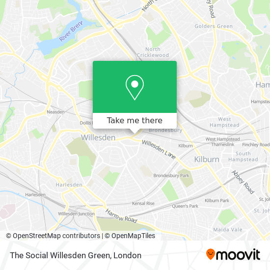 The Social Willesden Green map