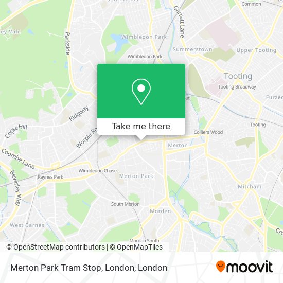 How to get to Merton Park Tram Stop, London in Wimbledon by Bus, Train ...