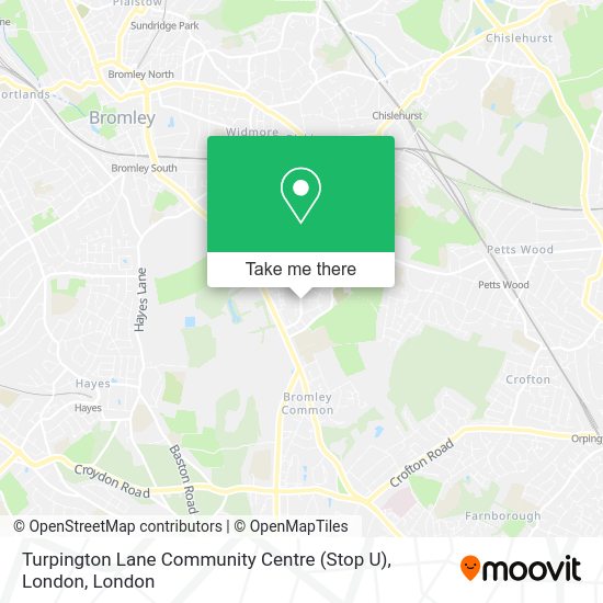 How to get to Turpington Lane Community Centre (Stop U), London in