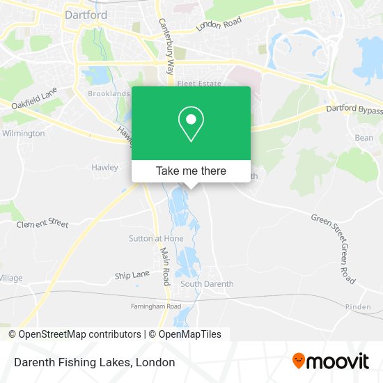 Map Of Lakes Near Me How To Get To Darenth Fishing Lakes By Bus, Train Or Tube?