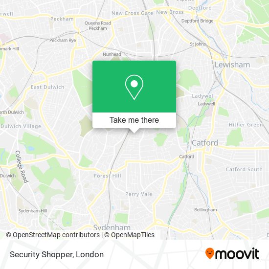 Security Shopper map