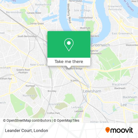 Leander Court map