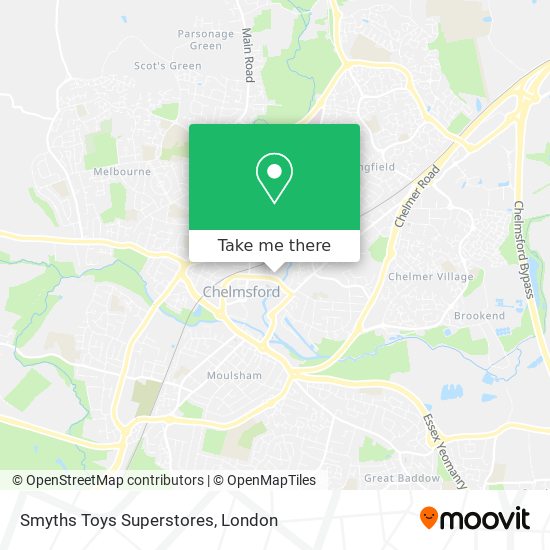 Smyths Toys Superstores map