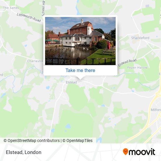 Elstead map