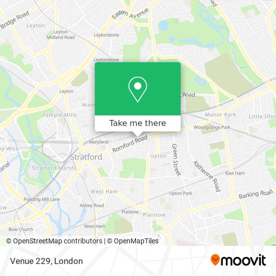 Venue 229 map