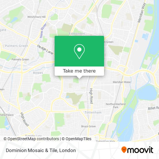 Dominion Mosaic & Tile map