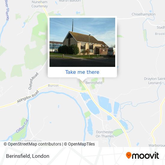 Berinsfield map