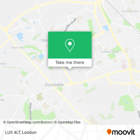 LU5 4LT map