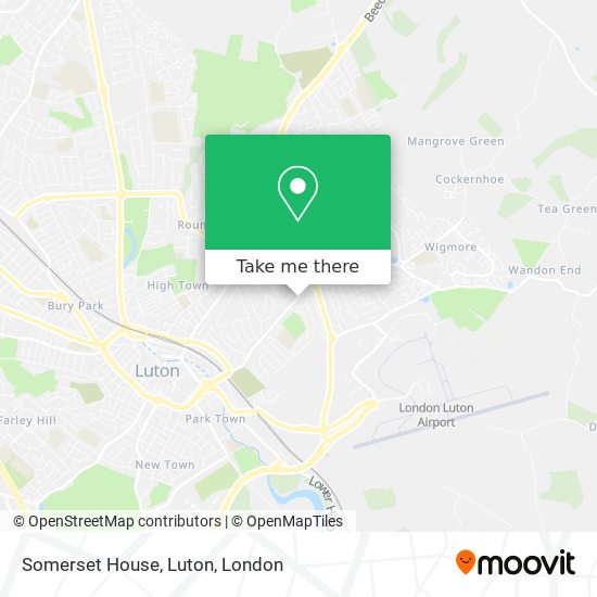 How to get to Somerset House Luton by Bus or Train