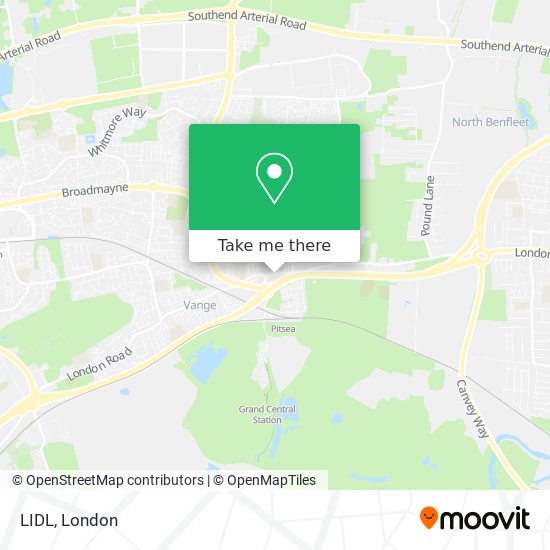 LIDL map