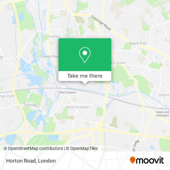 Horton Road map