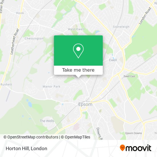 Horton Hill map