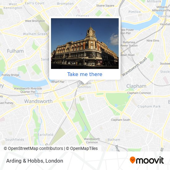 Arding & Hobbs map
