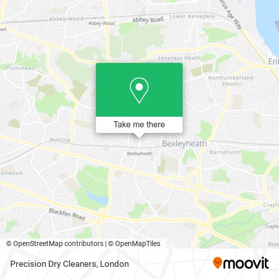 Precision Dry Cleaners map