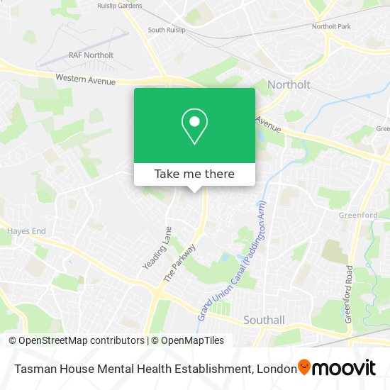 Tasman House Mental Health Establishment map