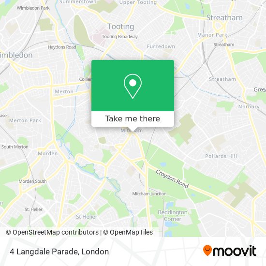 4 Langdale Parade map