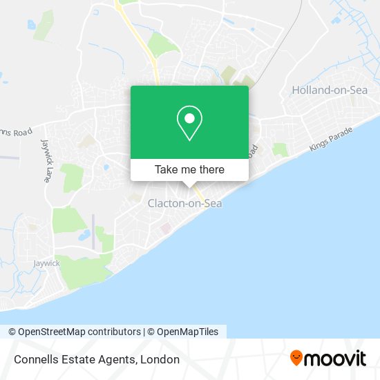 Connells Estate Agents map