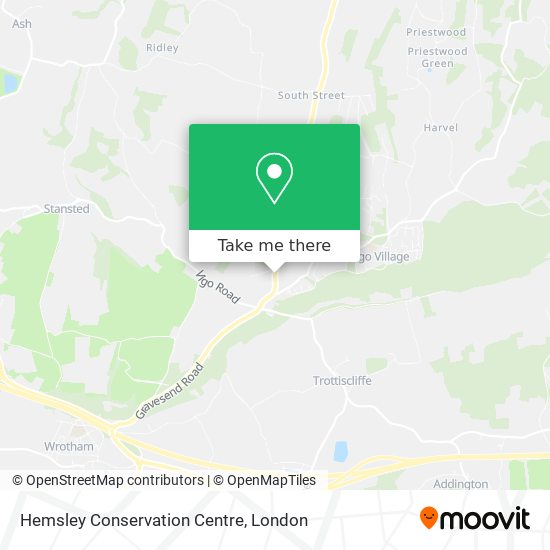 Hemsley Conservation Centre map