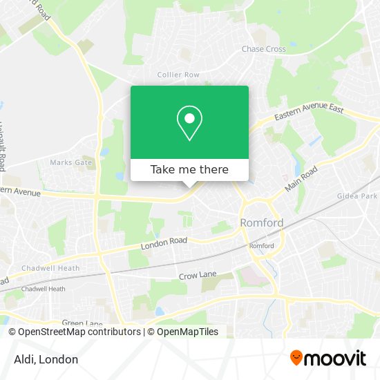 Aldi map