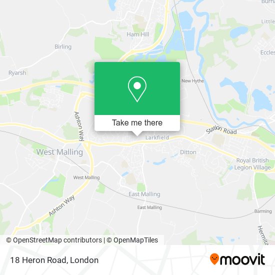 18 Heron Road map
