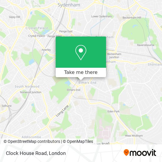 Clock House Road map