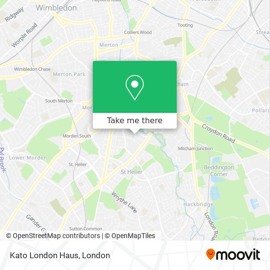 Kato London Haus map