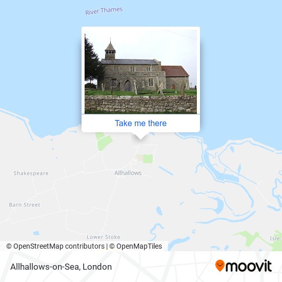 Allhallows-on-Sea map