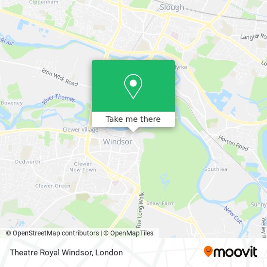 Theatre Royal Windsor map