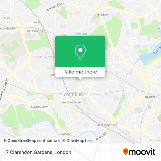 7 Clarendon Gardens map