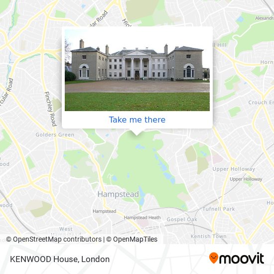 KENWOOD House map