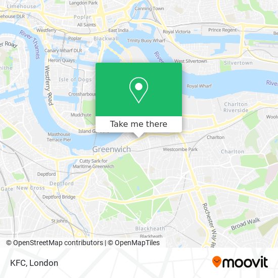 KFC map