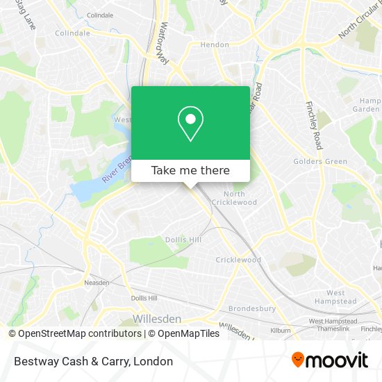 Bestway Cash & Carry map