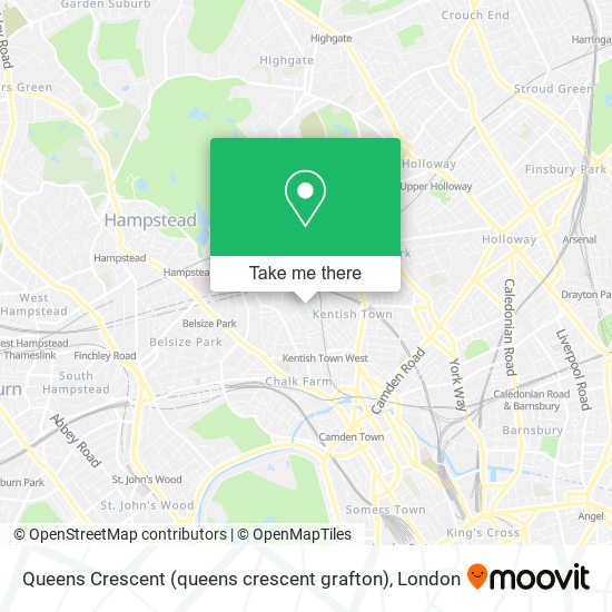 Queens Crescent (queens crescent grafton) map