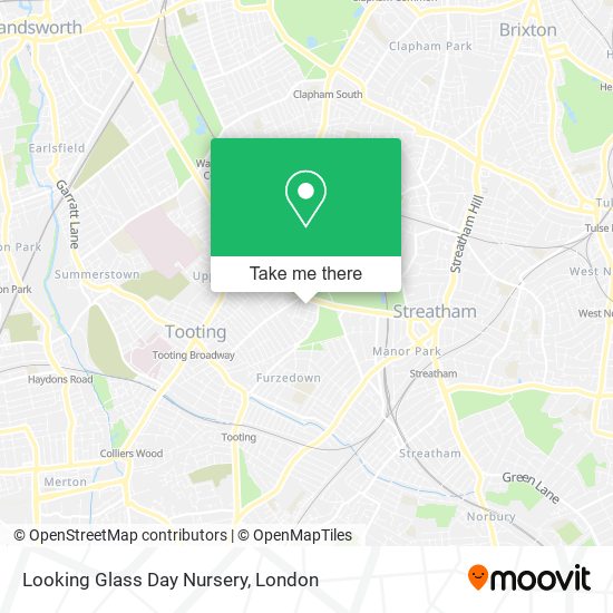 Looking Glass Day Nursery map
