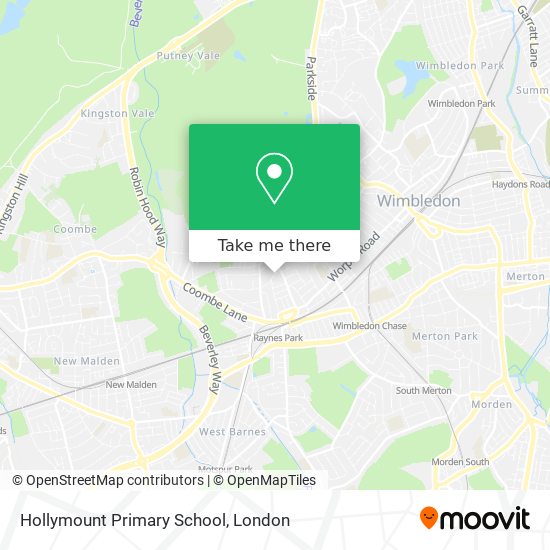 Hollymount Primary School map