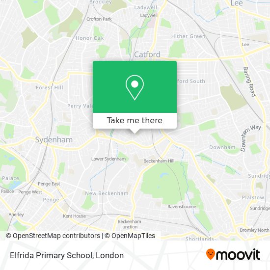 Elfrida Primary School map