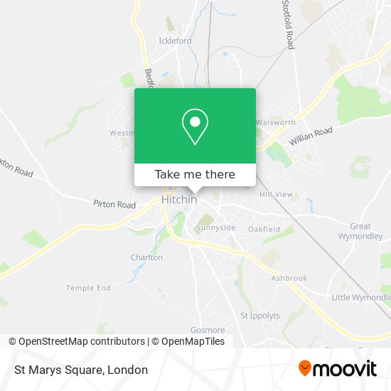 St Marys Square map