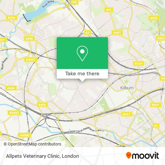 Allpets Veterinary Clinic map