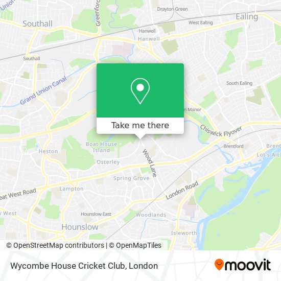 Wycombe House Cricket Club map